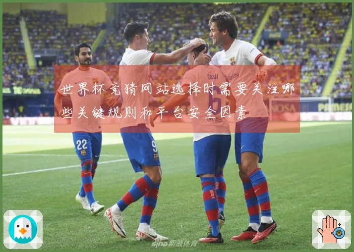 世界杯竞猜网站选择时需要关注哪些关键规则和平台安全因素